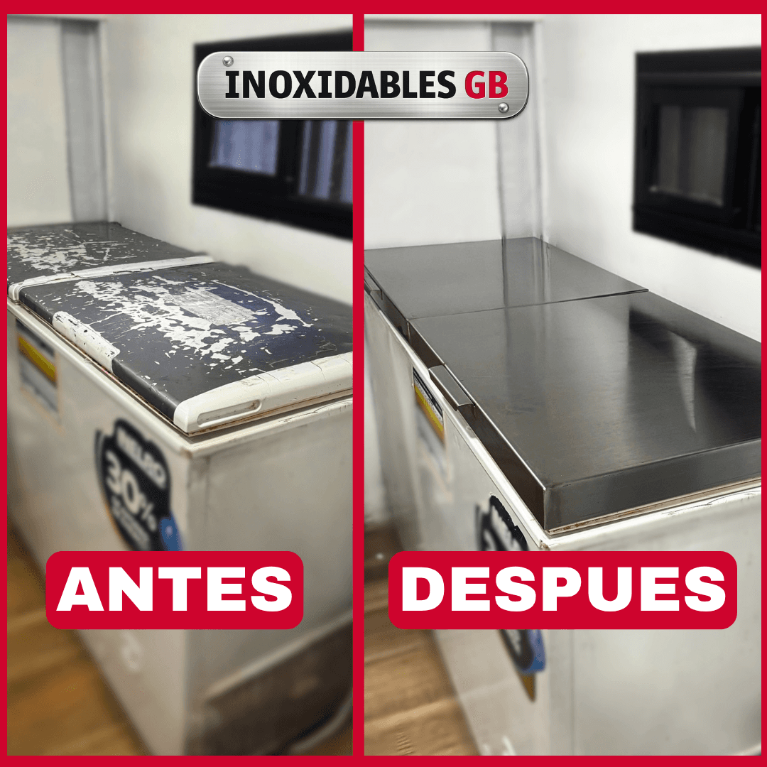 Revestimiento de Freezer en Acero Inoxidable